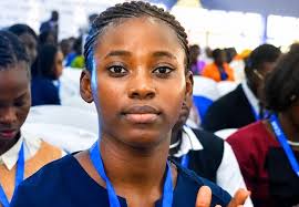 Osasere Okundaye, Nigeria's youngest chartered accountant, after qualifying through ICAN at age 16.